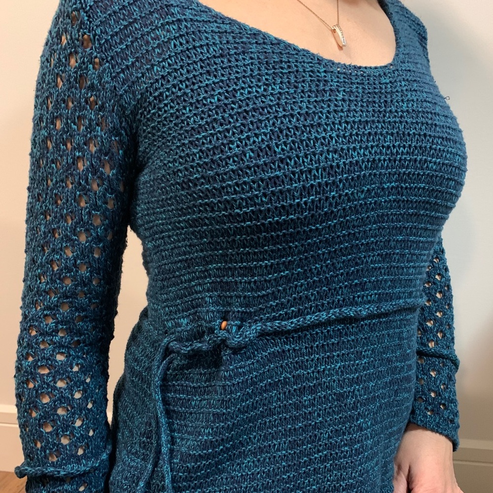 Crochet Long Sleeve Top